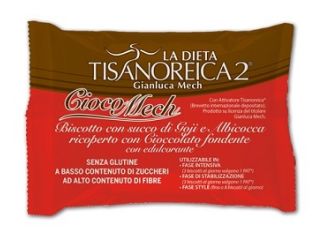 Ciocomech goji albicocca 9 biscotti da 13 g ciascuno
