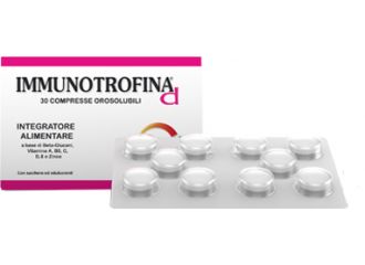 Immunotrofina d 30 compresse orosolubili