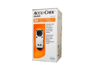 Strisce misurazione glicemia accu-chek mobile 50 test mic 2