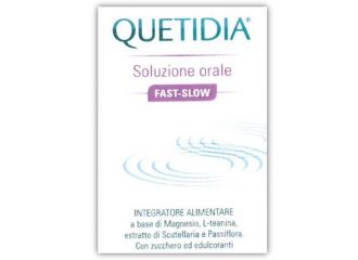 Quetidia soluzione orale fast slow 150 ml