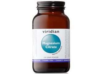 Viridian magnesium citrate polvere 150g viridian magnesio citrato