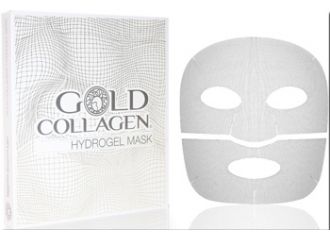 Gold collagen hydrogel mask