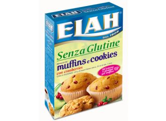 Elah preparato per muffin e cookies con cranberries 190 g
