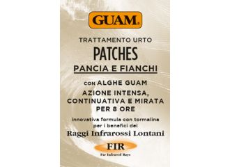 Guam patches trattamento urto pancia e fianchi 8 pezzi