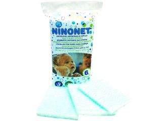 Ninonet spugnetta saponata per bimbi 6 pezzi