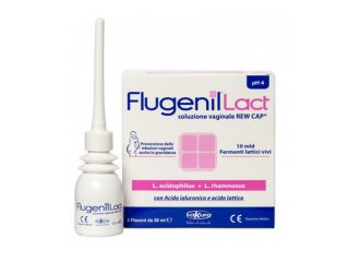 Flugenil lact soluzione vaginale interna a base di fermenti lattici 3 flaconi da 50 ml + 3 applicatori monouso