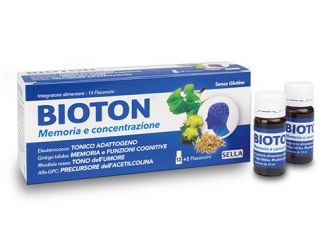 Bioton eleuterococco memoria concentrazione 14 flaconcini