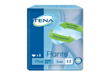 Pannolone pull-up tena pants plus taglia large 8 pezzi