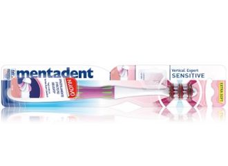 Mentadent spazzolino vertical expert sensi