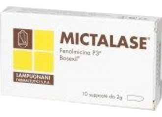 Mictalase 10 supposte 2 g