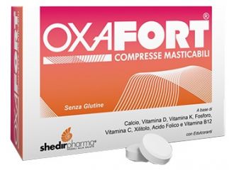 Oxafort blister 48 compresse masticabili in astuccio 72 g