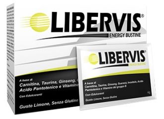 Libervis energy limone 20 bustine 4 g
