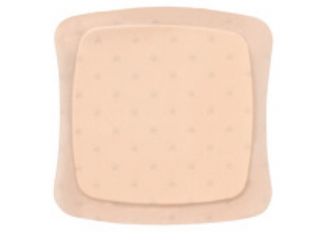 Medicazione sterile in schiuma poliuretano idrocellulare aquacel ag foam adesiva 8x8 cm 10 pezzi
