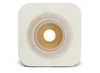 Placca convessa natura+ pretagliata 22 mm flangia 45 mm durahesive e cerotto microporoso 5 pezzi