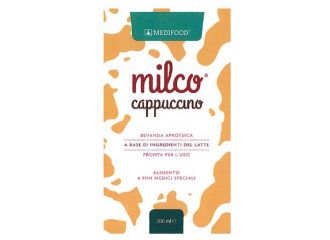 Medifood milco bevanda aproteica cappuccino 6 x 200 ml