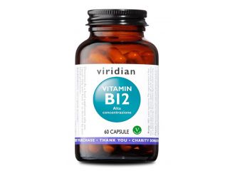 Viridian vitamin b12 high potency 60 capsule viridian vitamina b12 alta concentrazione