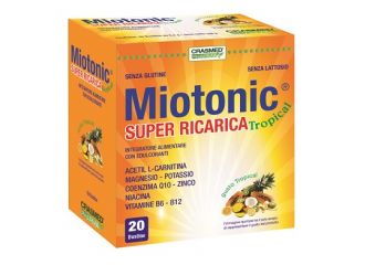 Miotonic super ricarica tropical 20 bustine