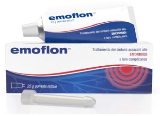 Emoflon pomata rettale tubetto 25 g con applicatore