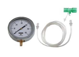 Kit manometro per vitapep + raccordo + tubo