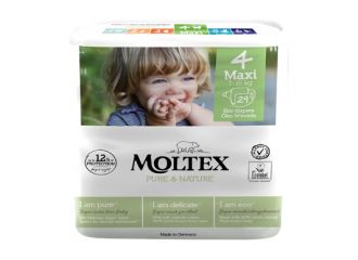 Pannolini moltex pure & nature maxi 7-18 kg taglia 4 29 pezzi