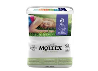 Pannolini moltex pure & nature xl 16-30 kg taglia 6 21 pezzi