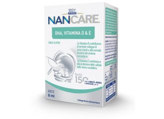 Nestle' nancare dha vitamina d&e gocce 8 ml