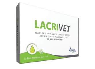 Lacrivet gocce oculari strip 10 flaconcini 0,5 ml