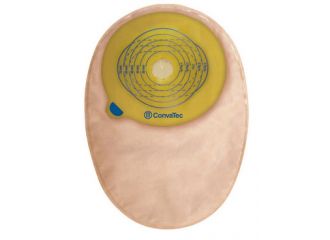 Sacca per colostomia esteem+ fondo chiuso ritagliabile con finestra 20-70 mm grande 30 pezzi