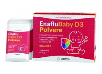 Enaflu baby d3 polvere 14 bustine