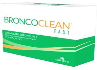 Broncoclean fast granulato sublinguale 24 bustine