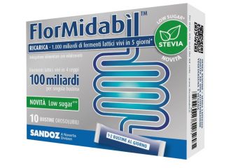 Flormidabil ricarica 10 bustine con stevia
