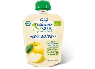 Mellin viaggio italia pouch bio mela golden 90 g