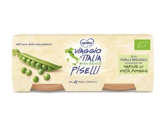 Viaggio italia omogeneizzato bio piselli 2 x 80 g