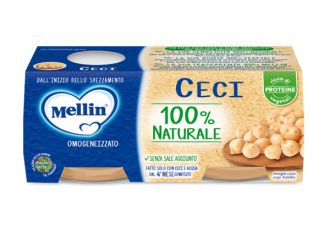 Mellin omogeneizzato ceci 2 x 80 g