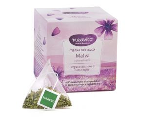 Neavita filtroscrigno malva fiori e foglie bio 15 filtri 1,2 g
