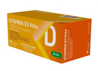 Vitamina d3 krka 1000 ui 90 compresse