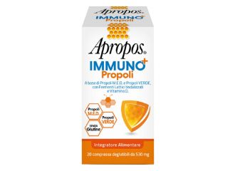 Apropos immuno+ propoli 20 compresse deglutibili