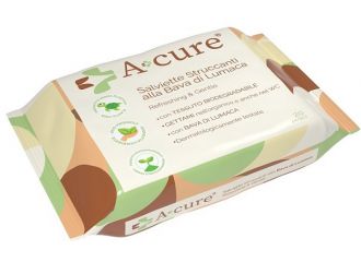 A+cure struccante bava di lumaca pocket maxi 20 salviette