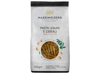 Massimo zero legumi e cereali penne 250 g
