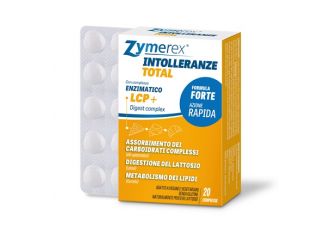 Zymerex intolleranze total 20 compresse