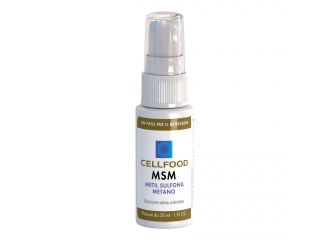 Cellfood msm metil sulfonil metano soluzione salina colloidale 30 ml