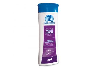 Sano e bello shampoo manti bianchi lunghi 250 ml