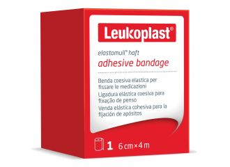 Benda elastica autoadesiva elastomull haft compressione forte 6x400 cm