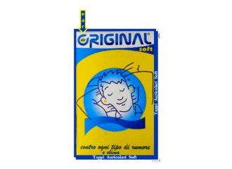 Ear original plugs soft new 4 pezzi classic tappi auricolari in forma classica cilindrica