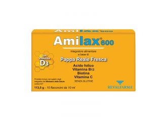 Amilax 600 10 flaconcini 10 ml