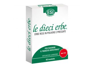 Esi le dieci erbe 40 tavolette