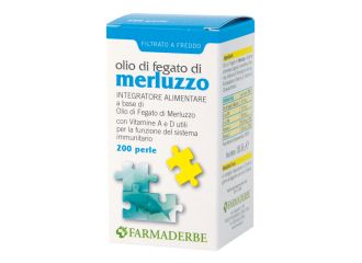 Olio di fegato di merluzzo 200 perle