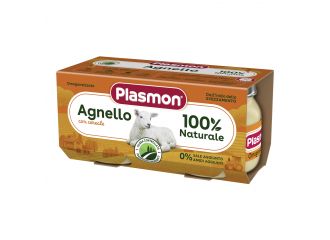 Plasmon omogeneizzato agnello 80 g x 2 pezzi