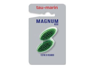 Taumarin testina ricambio setole medie magnum