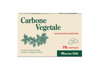 Carbone vegetale 75 compresse